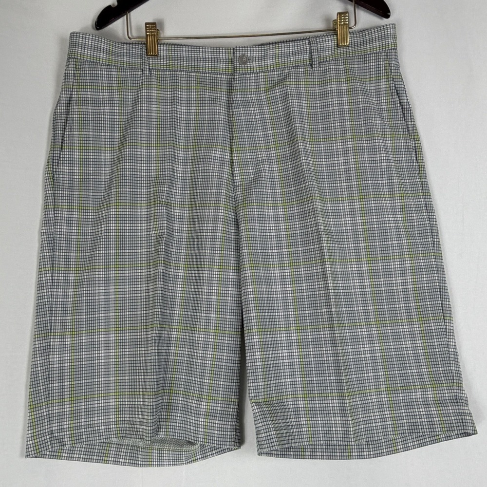 Slazenger Hydro-Dri Men's Golf Slaz Carlow Shorts Checks Size 38